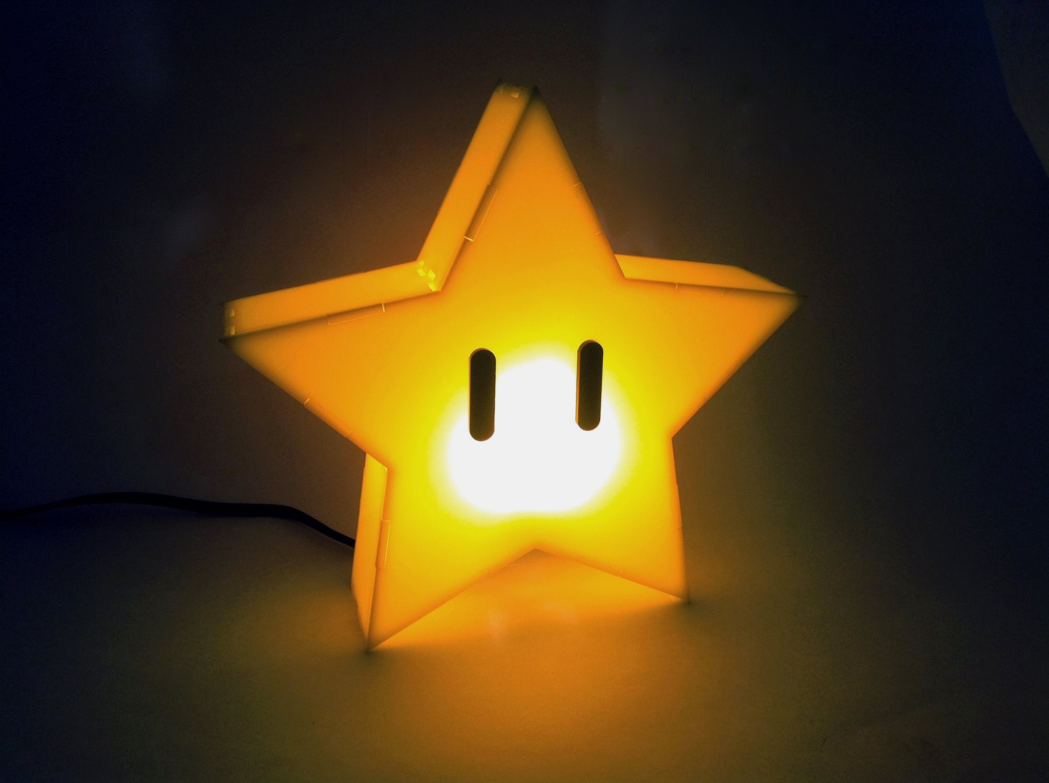 ... another lamp; a Super Mario Brothers Star lamp. Aka a Super Star